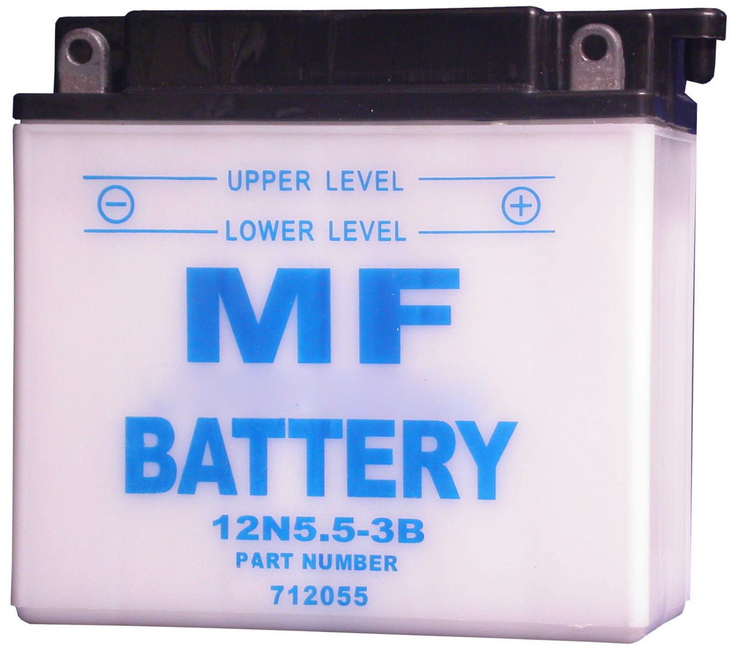 Battery 12N5.5-3B - 12v 5.5AH L:135mm H:130mm W:60mm