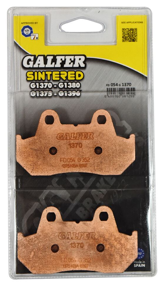 Galfer Brake Pad FD054,AD012,VD123/3,VD123/4,FA69/3