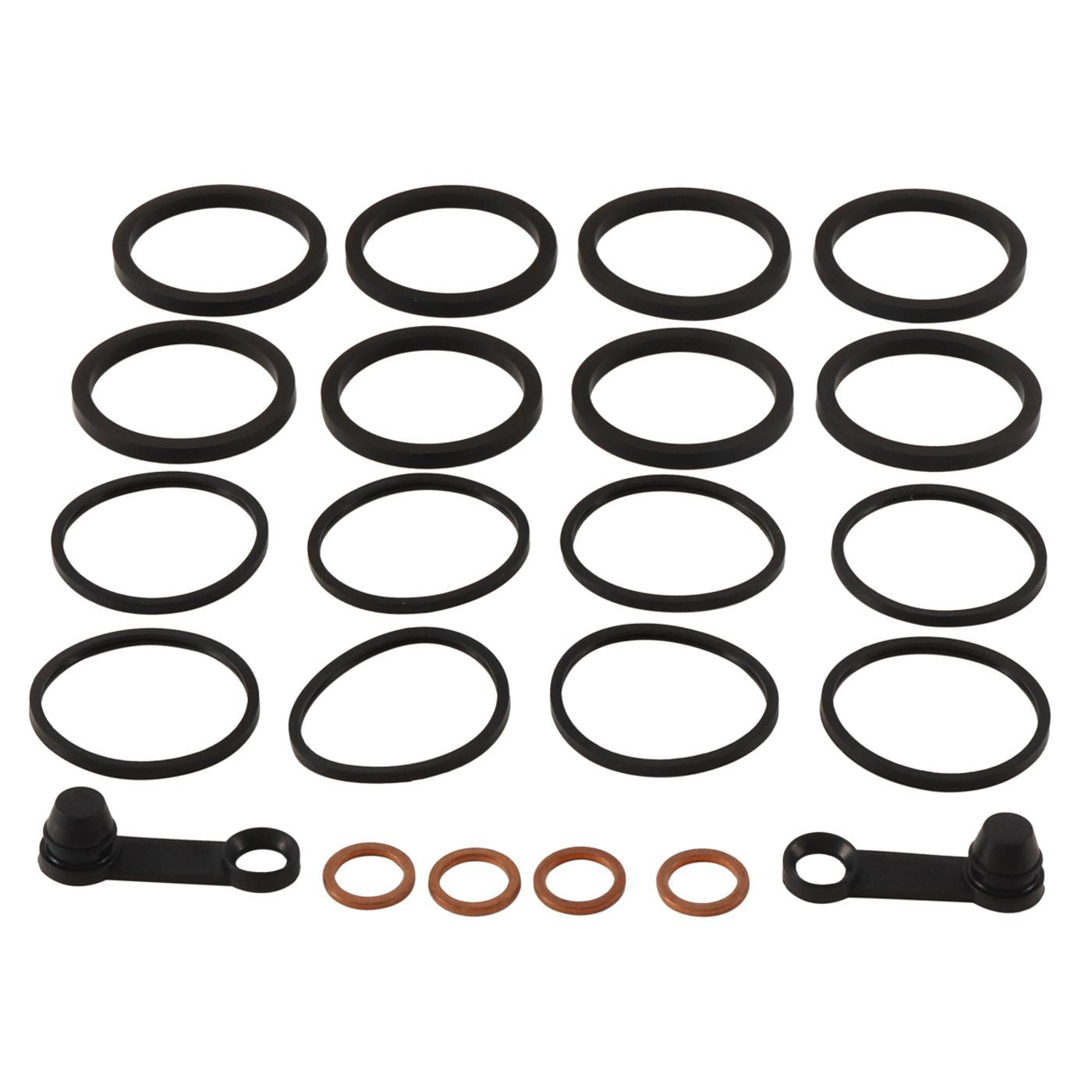Caliper Rebuild Kit Front Suzuki GSX-R1000 12-18, GSX-R1000 ABS 17-22, GSX-R1000R ABS 17-22, GSXR1300R Hayabusa 13-20, GSX-R600 11-22, GSXR750 11-22, GSX-S1000 16-22, GSX-S1000S Katana 2021