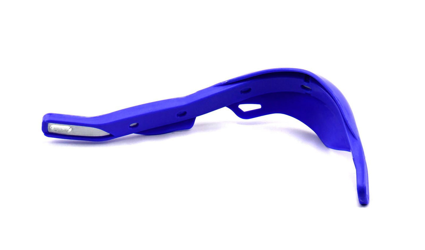 Handguards Wrap Around Blue With Alloy Reinforcement Bar & Full Fitting Kit