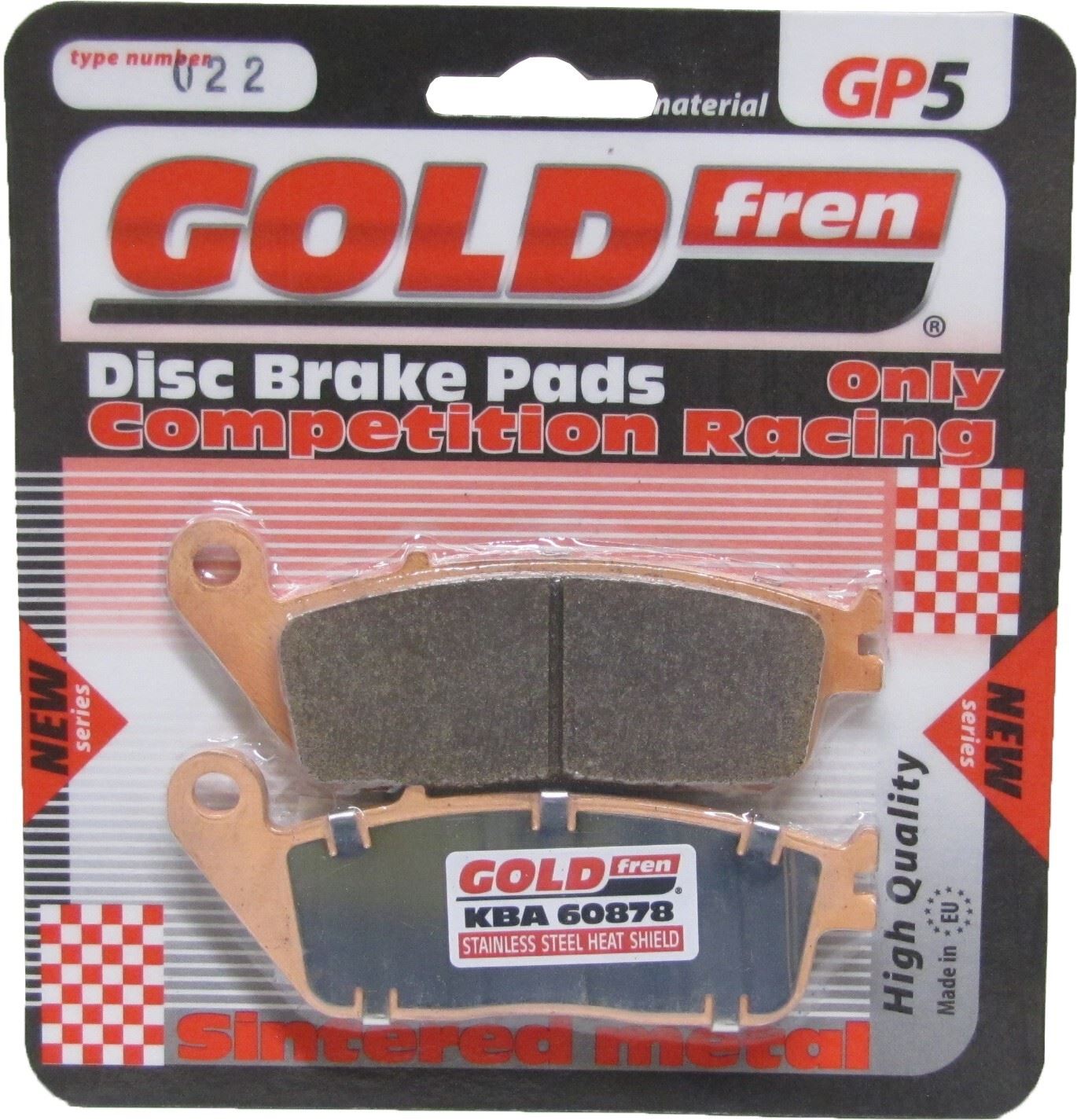 Goldfren GP5-022, VD156, FA142, F26, FDB521, SBS627