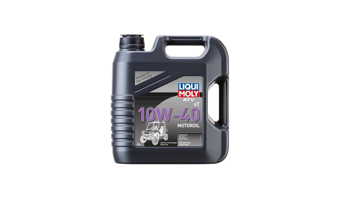 Liqui Moly 4T ATV 10w40 Synthetic Technology Oil 4 Litres
