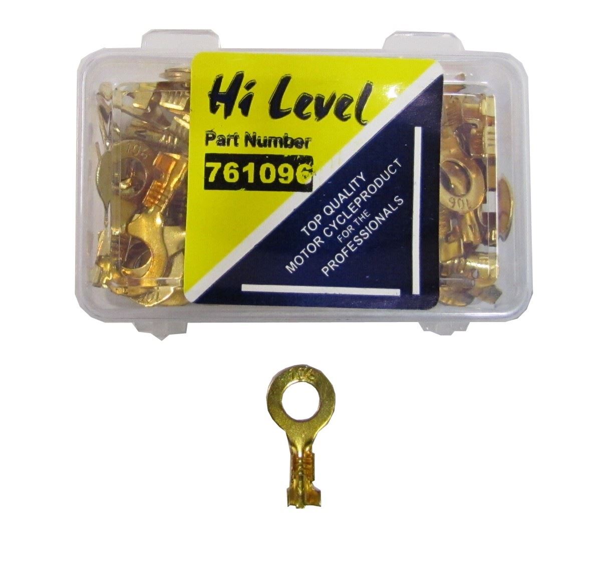 Connectors Solder Earth Ring Terminal 6mm (Per 50)