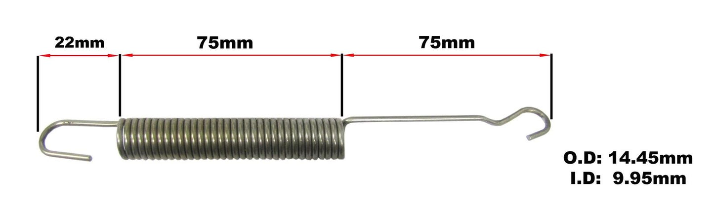 Universal Stand Springs 172mm ideal for main/centre stands