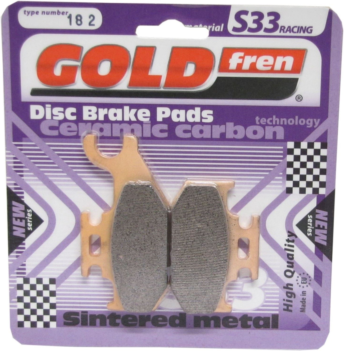 Goldfren Brake Pads S33-182, FA307, FA413, SBS574