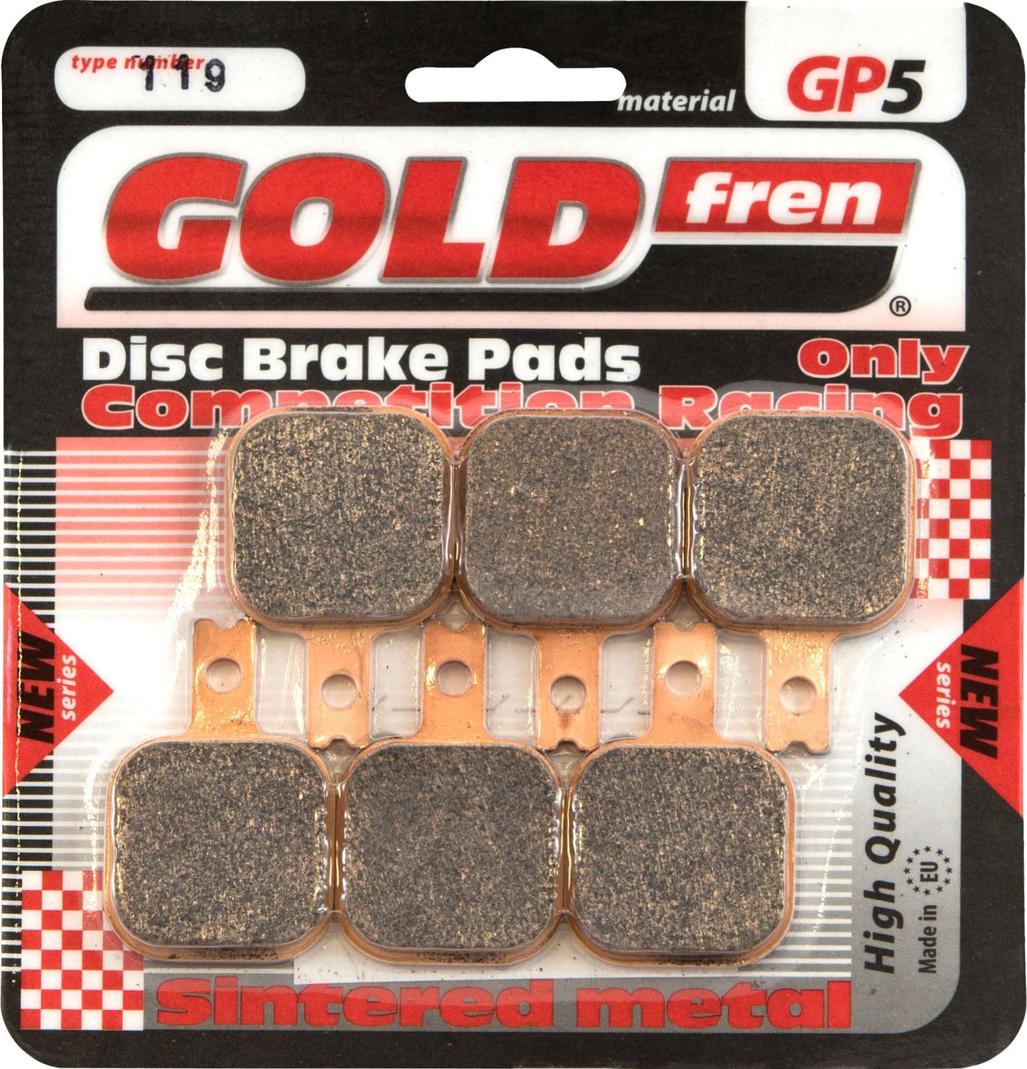 Goldfren Brake Pads GP5-119, FA175