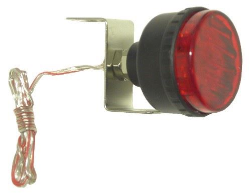 Marker Light Flashing Red with Single Bolt Fitting OD:45mm