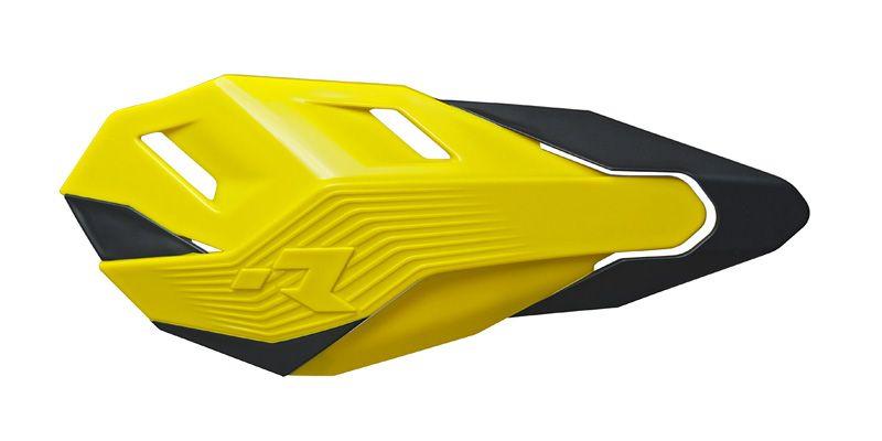 R-TECH YELLOW/BLACK HP3 HANDGUARDS, HUSQVARNA/KTM FITMENT