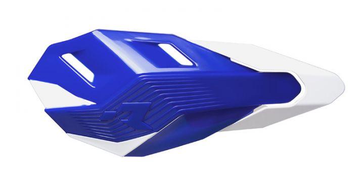 R-TECH BLUE/WHITE HP3 HANDGUARDS, HUSQVARNA/KTM FITMENT