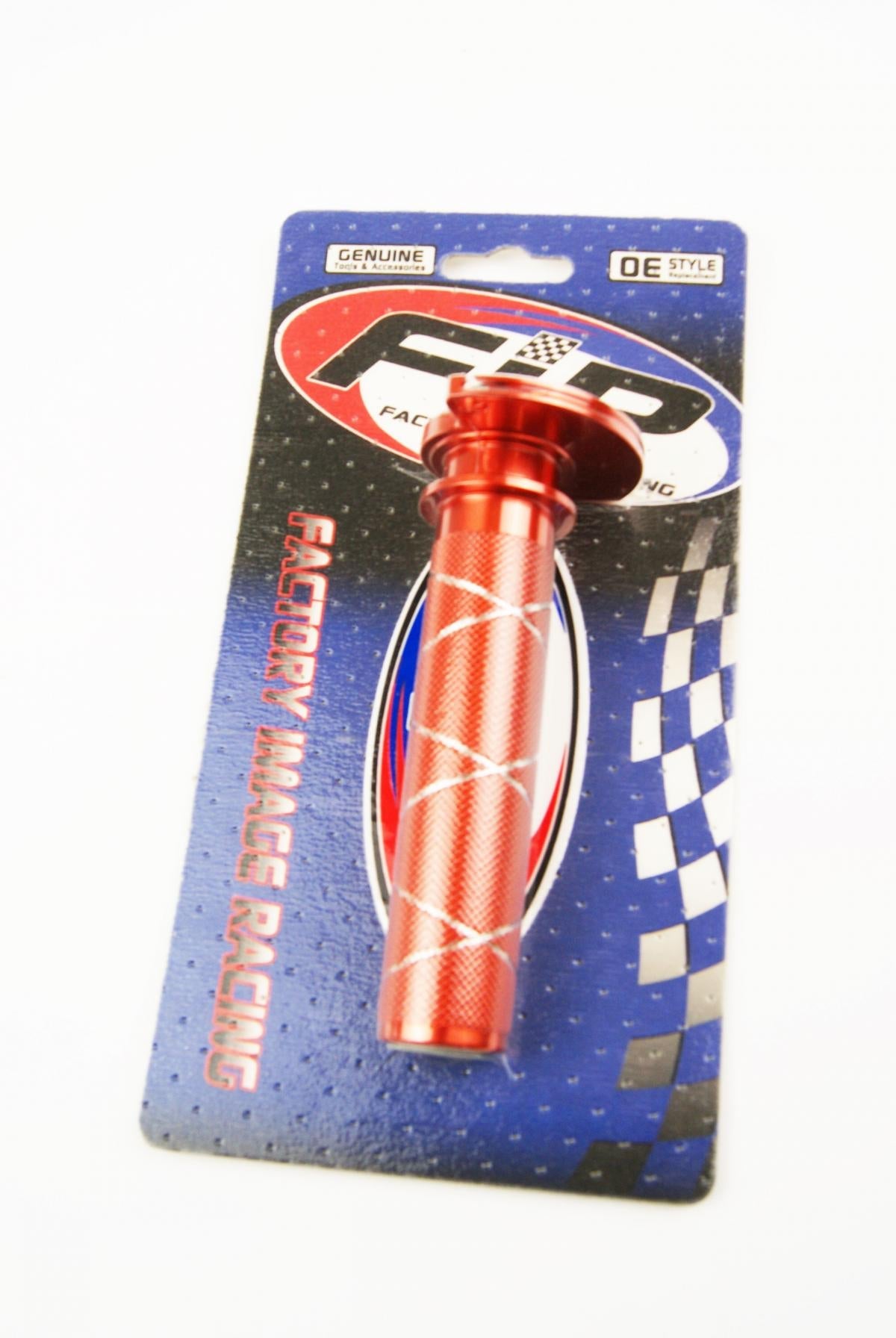THROTTLE TUBE / BEARING, KTM 2T FIR RACING TT503 ORANGE, ALUMINIUM CNC BILLET