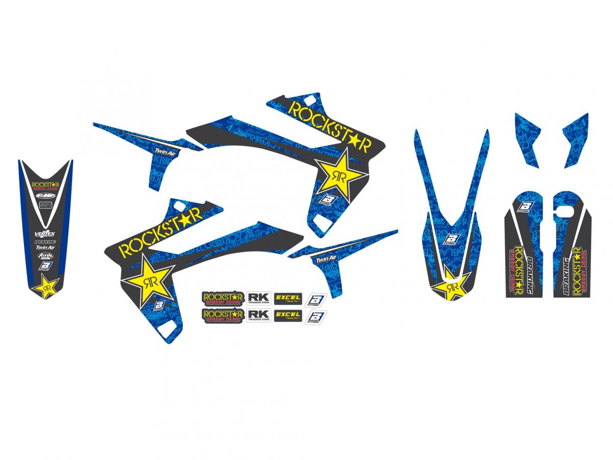 SHERCO SE-F/SER/SEF-R 2013-2016, ROCKSTAR ENERGY DECAL KIT