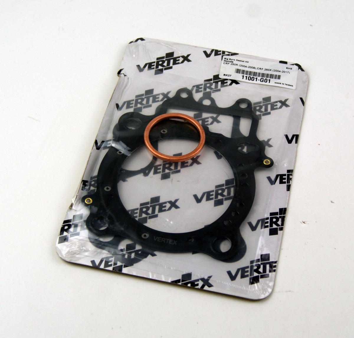 CYLINDER WORKS, GASKET TOP KIT HONDA CRF250R 2004-2009, CRF250X 2004-2017, 81mm