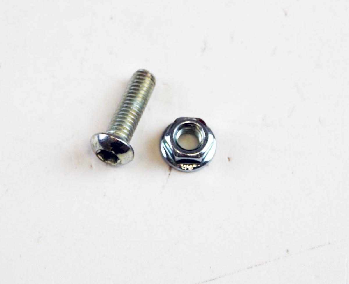 BOLT DISC M6 x 20mm +NUT TORX, SPLIT PACKS