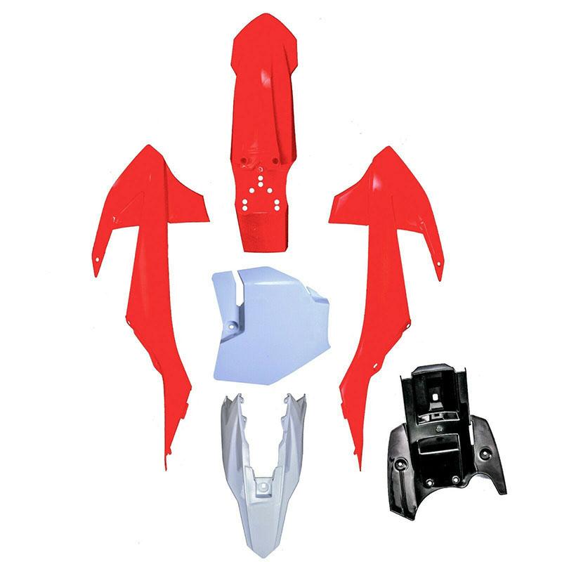 FIR RED PIT BIKE PLASTIC KIT KTM 50 STYLE (DOES NOT FIT KTM)