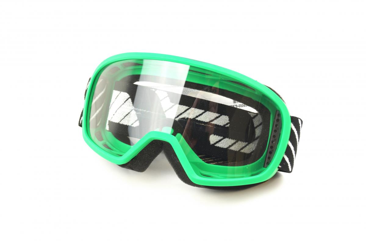 SCOTT BUZZ MX JR GREEN GOGGLES CLR LEN, JUNIOR, 262579-0006043