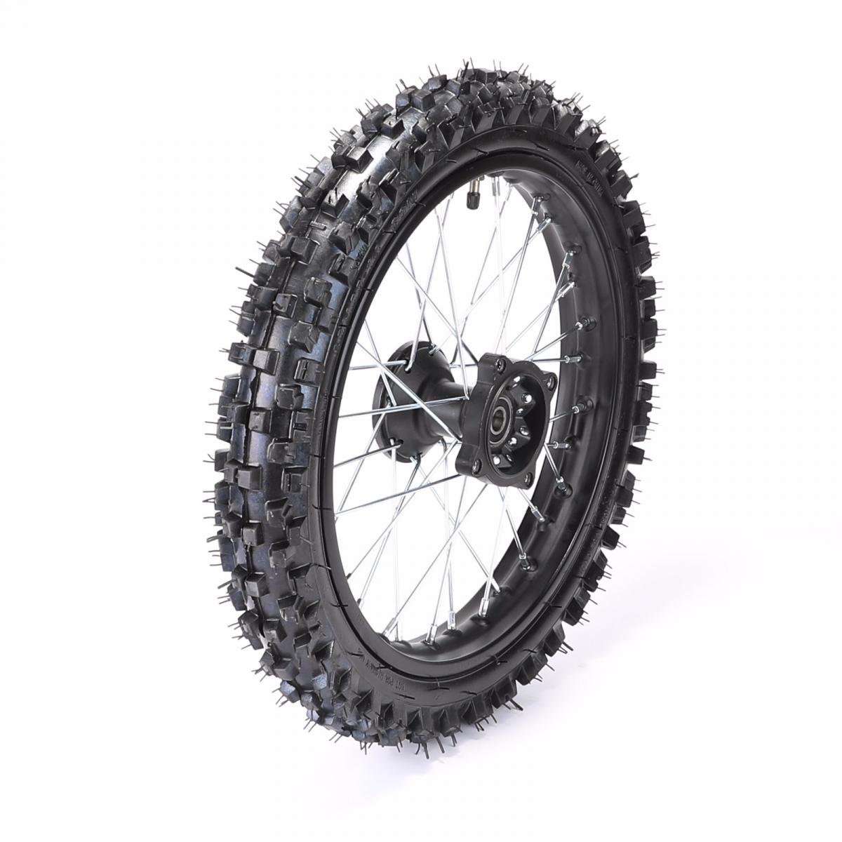 FRONT WHEEL 14" PIT BIKE 15mm AXLE, 60/100-14