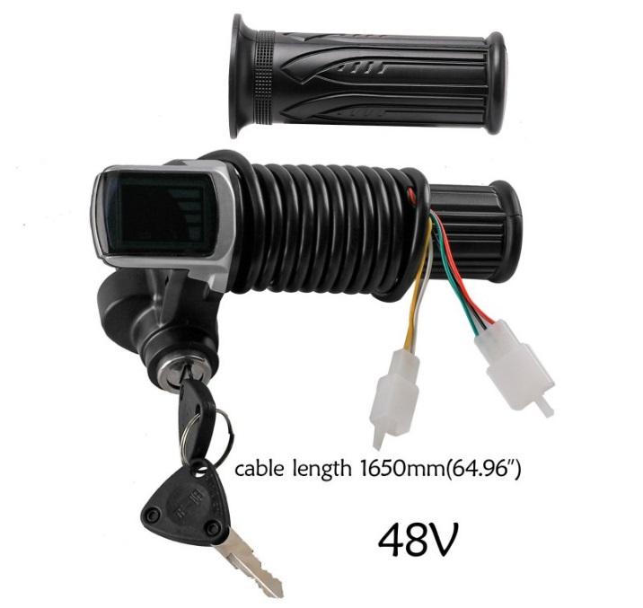 THROTTLE FOR 48V MOTOR CONTROLLER, WITH IGNITION