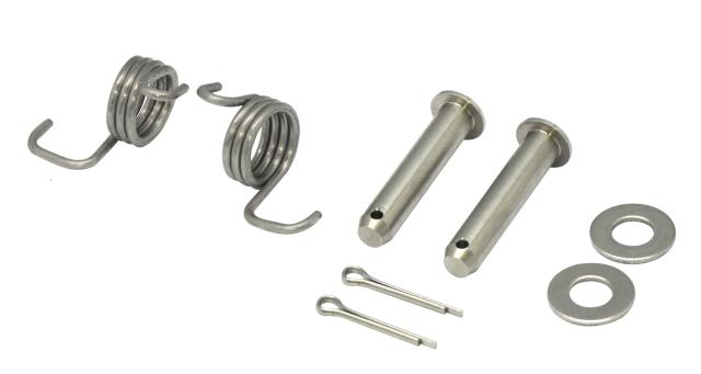 FIR FOOT PEG SPRINGS & PINS KAWASAKI KLX250 1998-2020, KLX300R 1996-2020