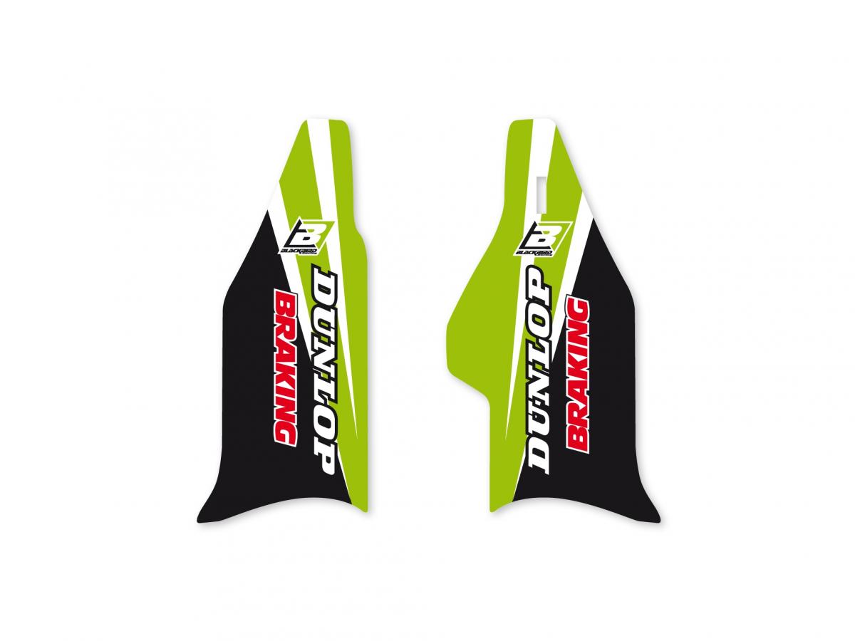 FORK DECALS KAWASAKI KX125/250 2004-2008, KX-F250 2004-2005