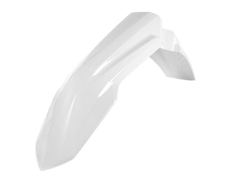 R-TECH WHITE FRONT FENDER HONDA CRF250R 22-24, CRF450R 21-24, CRF450RX 22-24