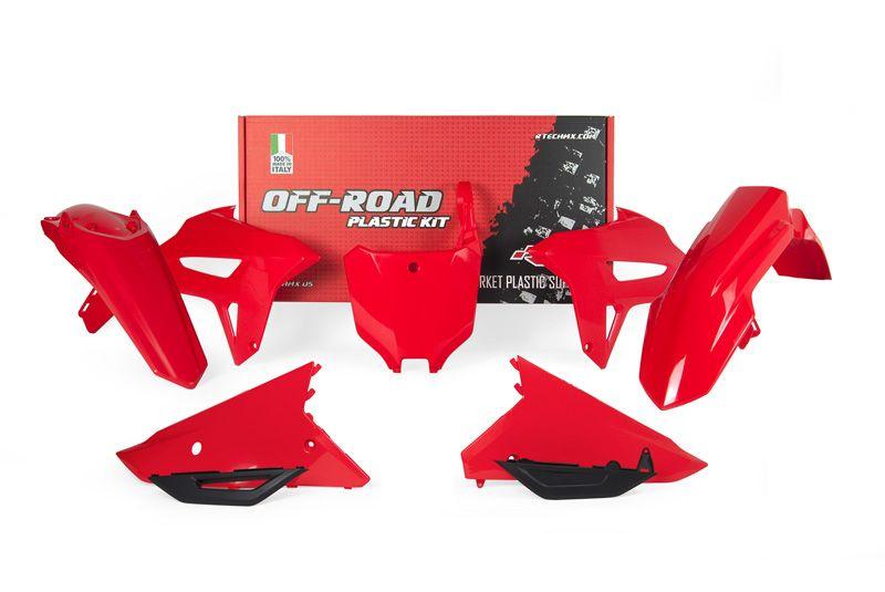 R-TECH OEM STYLE RED PLASTIC KIT/6 HONDA CRF450R 2021-2024