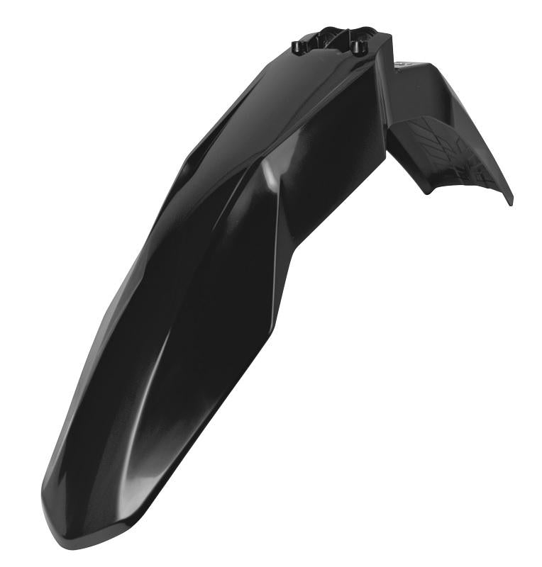 R-TECH BLACK VENTED FRONT FENDER GAS GAS EC/EC-F/MC/MC-F 2021-2023