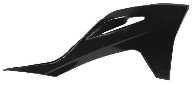 R-TECH BLACK RADIATOR SCOOP GAS GAS EC/EC-F/MC/MC-F 2021-2023