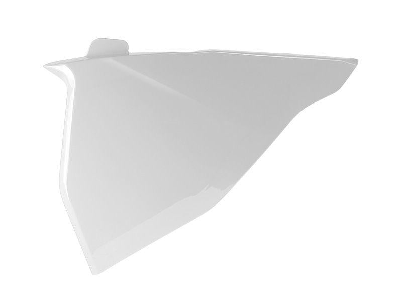 R-TECH WHITE AIR BOX COVER GAS GAS EC/EC-F/MC/MC-F 2021-2023