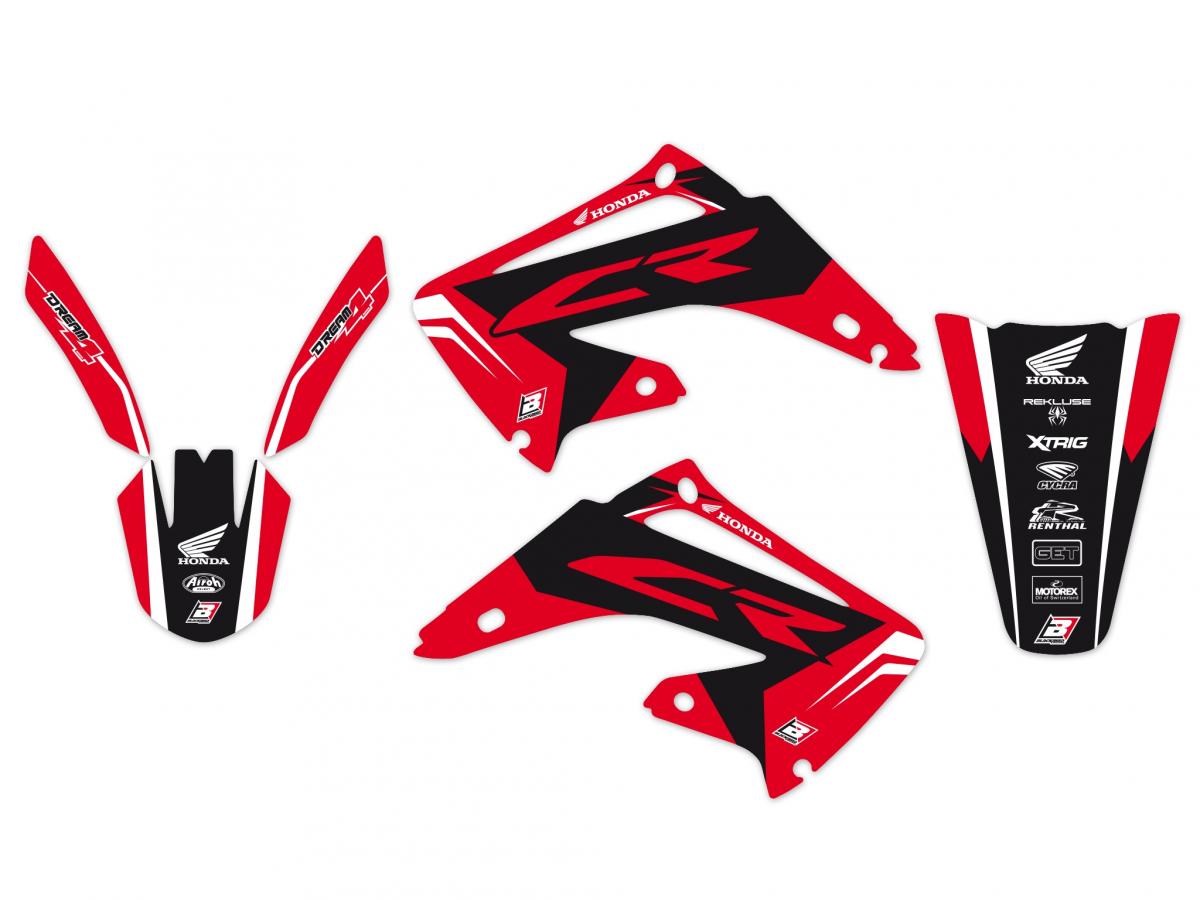 HONDA CR125/250 2002-2007, DREAM 4 DECAL KIT