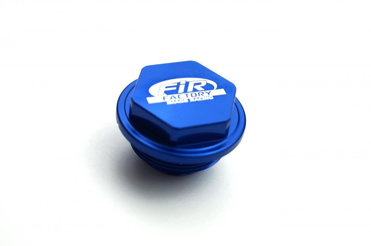 REAR RESERVOIR CAP KTM, FIR ASRRC-03 CNC ALLOY BLUE