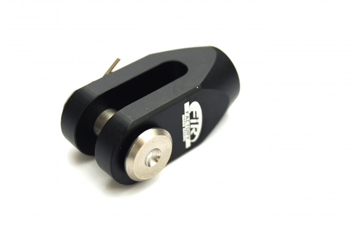 BRAKE CLEVIS REAR BLACK CR125/250 02> CRF150/250/450, FIR ASRBC-04, CNC ALLOY