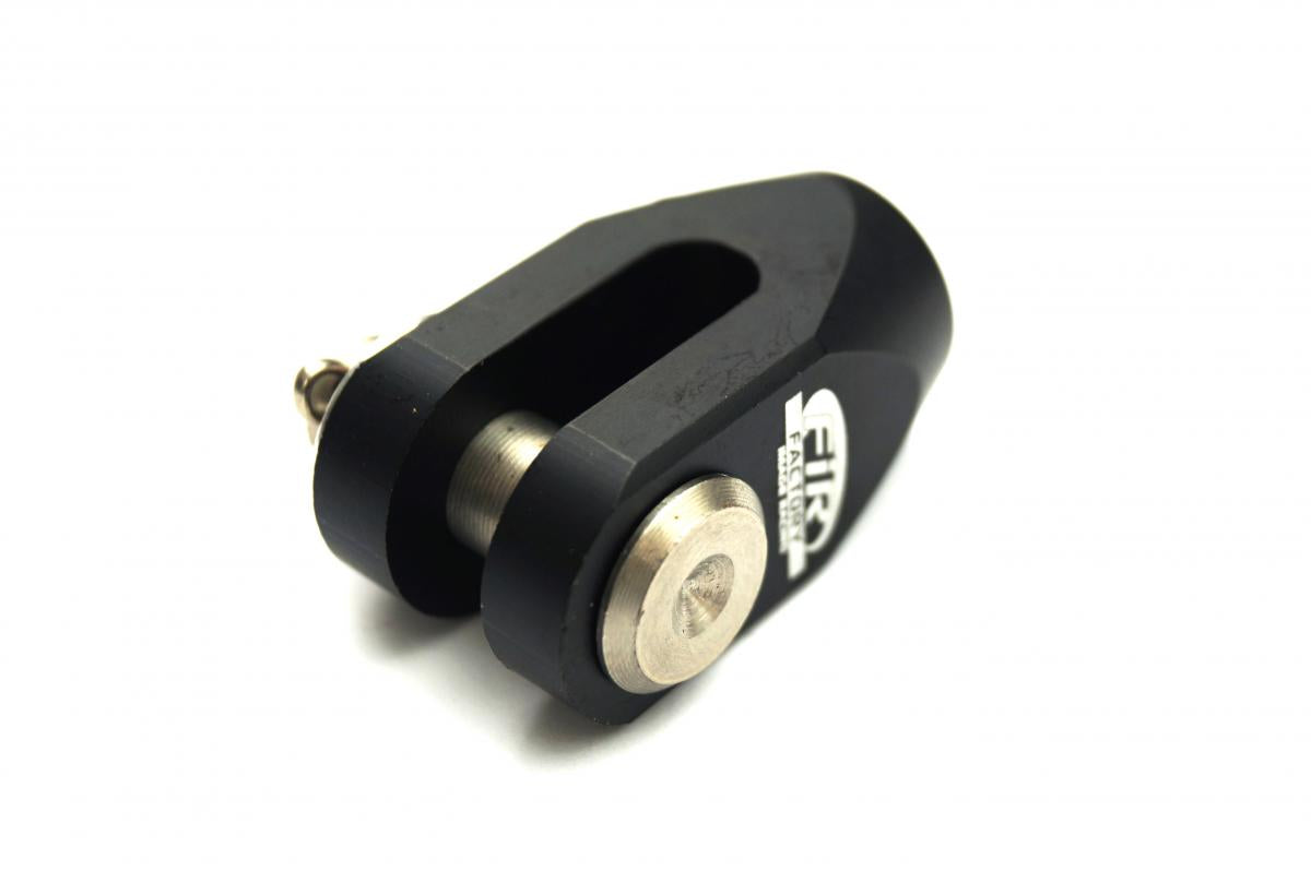 BRAKE CLEVIS REAR BLACK YAMAHA YZ80/85 94-23, YZ65 18-23, CNC ALLOY