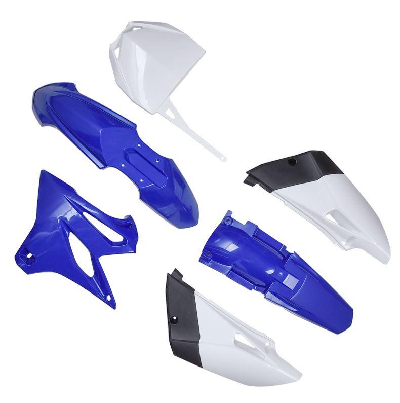 FIR BLUE/WHITE PLASTIC KIT/5 YAMAHA YZ85 2015-2021