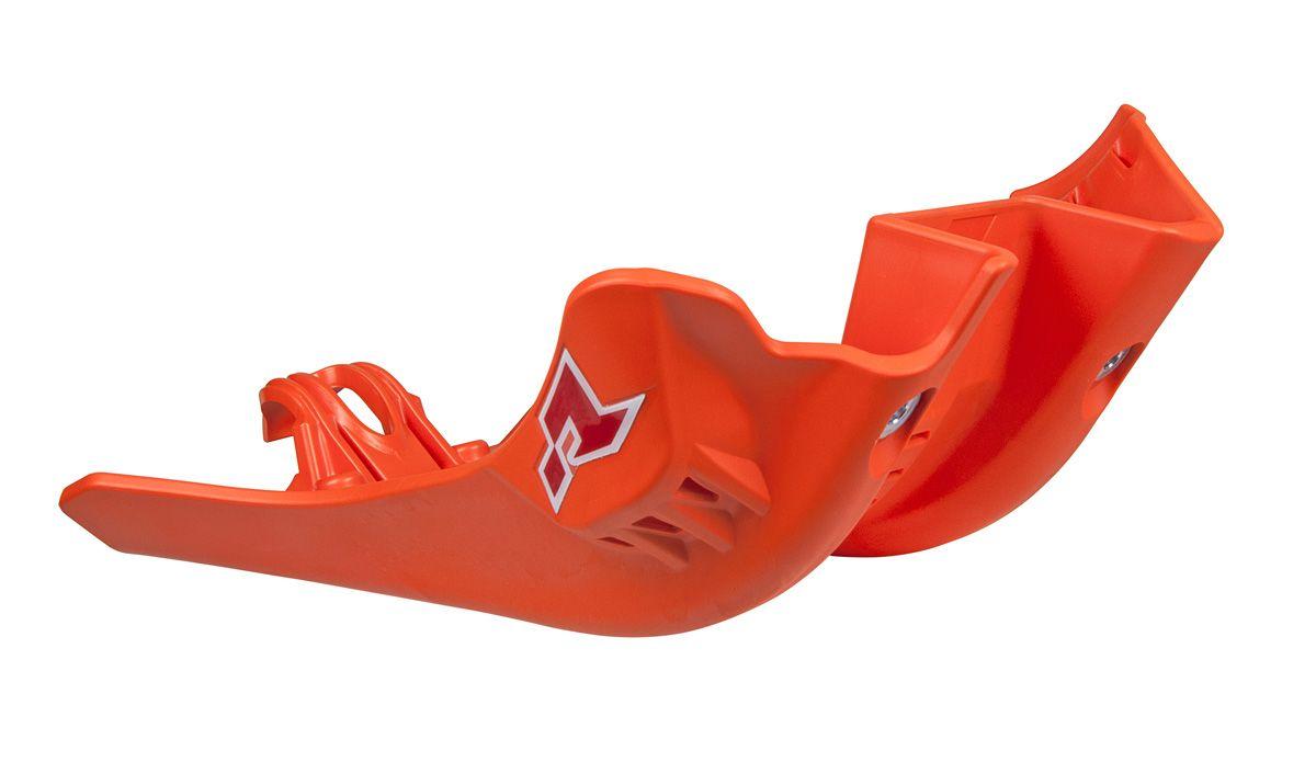 R-TECH ORANGE SKID PLATE KTM XC-W150 TPI 2020-2023, HUSQVARNA TE150i 2020-2023