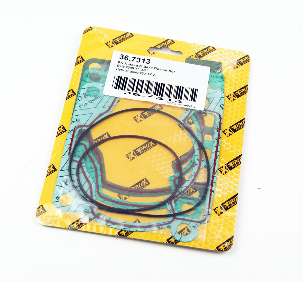 PROX HEAD & BASE GASKET SET BETA RR 250 2013-2021, XTRAINER 250 2017-2021