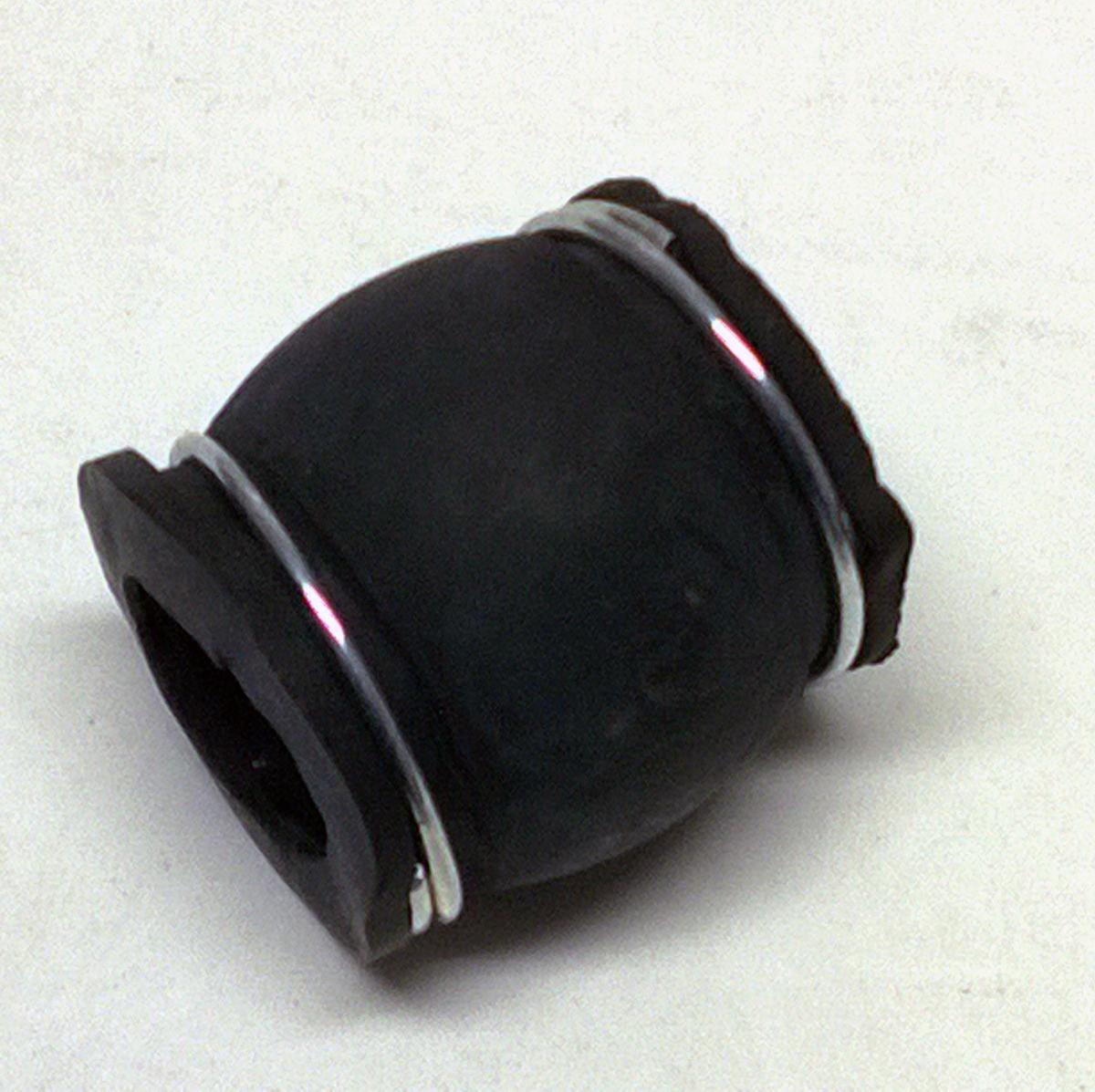 RUBBER PIPE CONNECTOR 22/24x30, 18391-167-000, Honda CR60 83-84, CR80 82-83