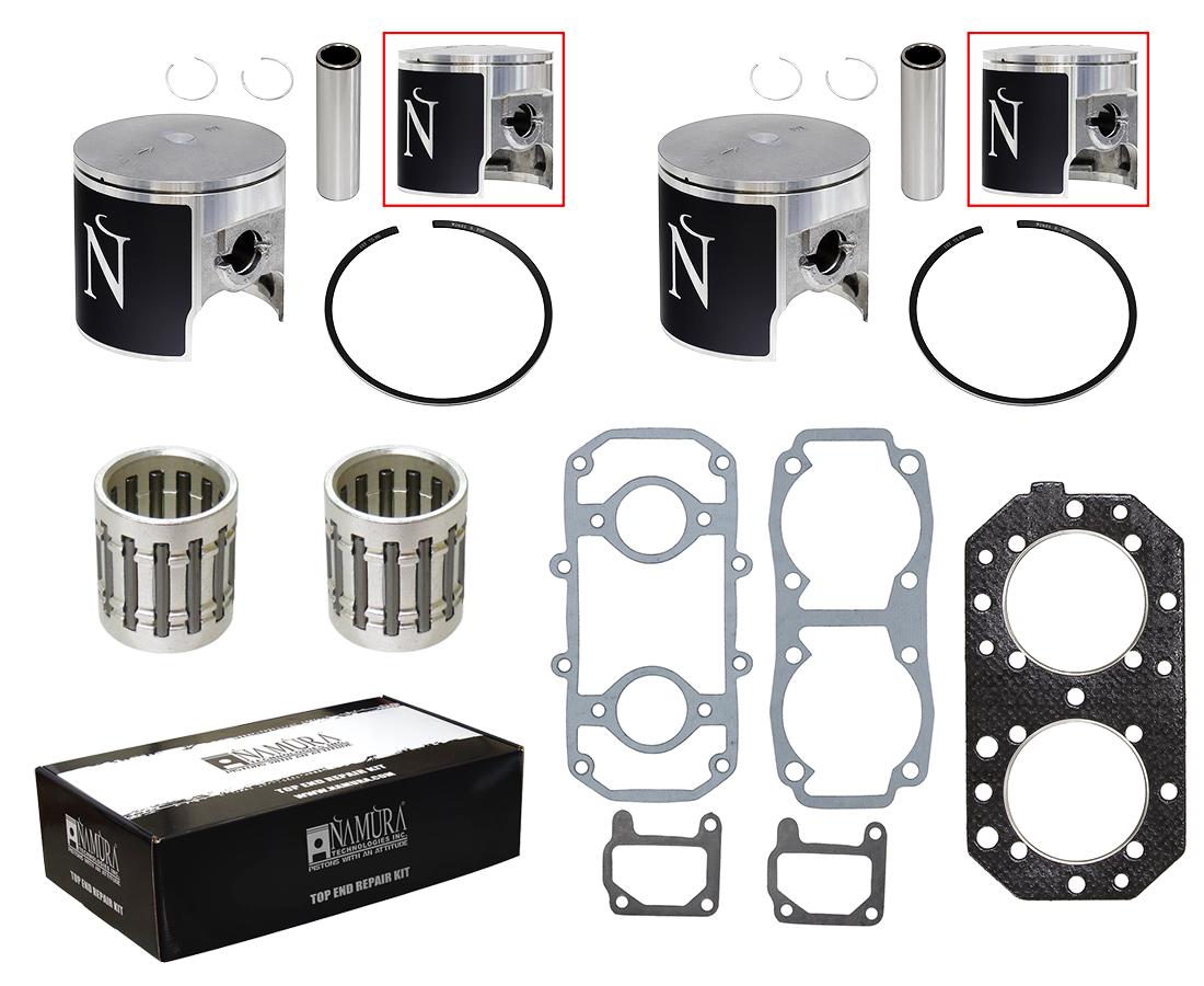 TOP END KIT, 75.5mm KAWASAKI 550 SX 1982-1990