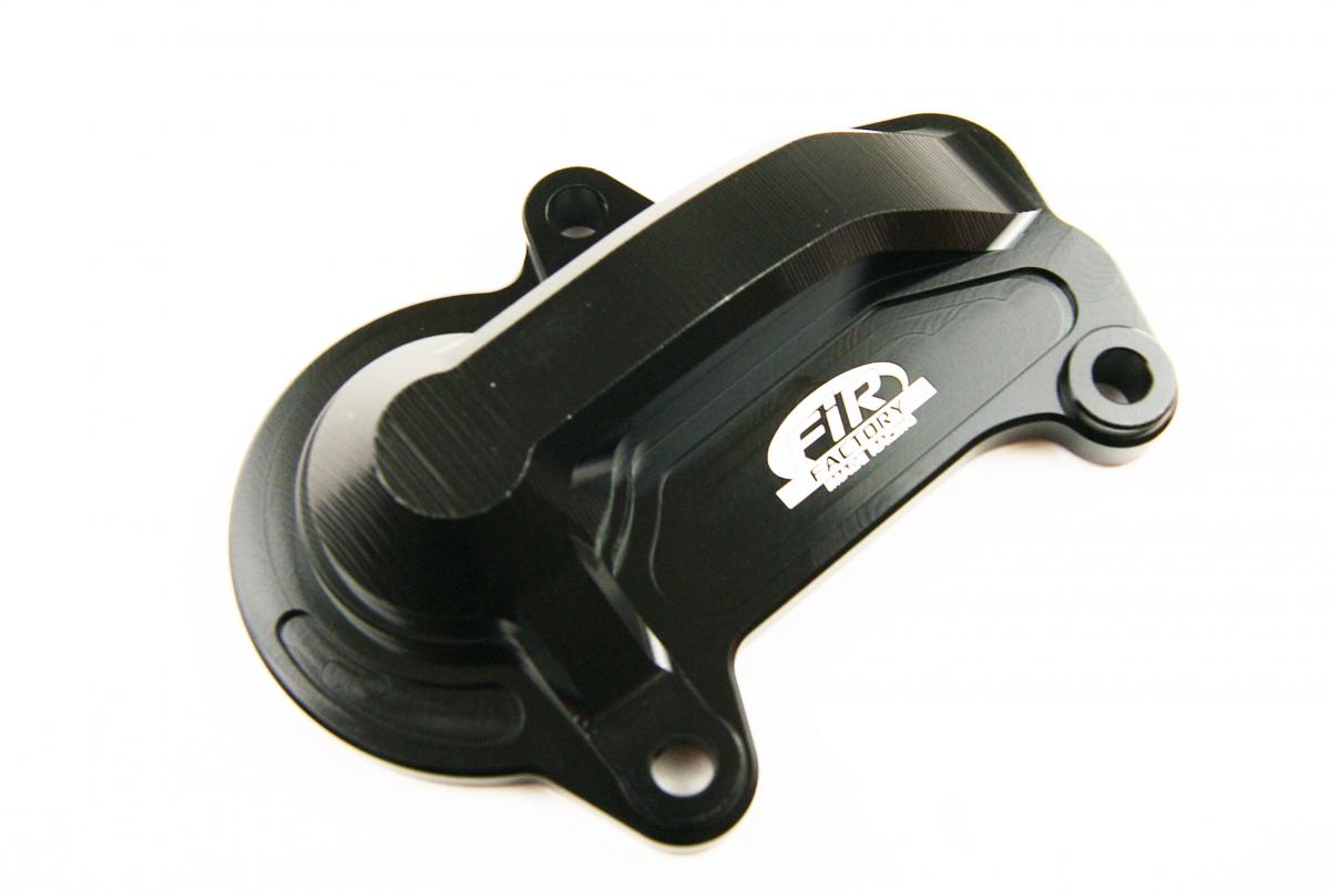 WATER PUMP COVER 19-21 KTM 2T, FIR ASWPC-21, BILLET ALLOY BLACK,WATER PUMP COVER