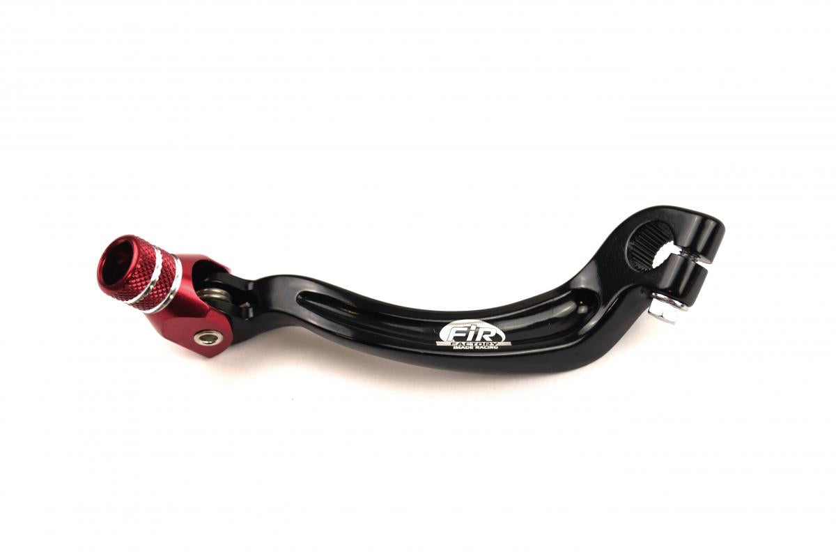GEAR LEVER BETA RR 2T 2021, ALUMINIUM FORGED, FIR BRAND, BLACK & RED