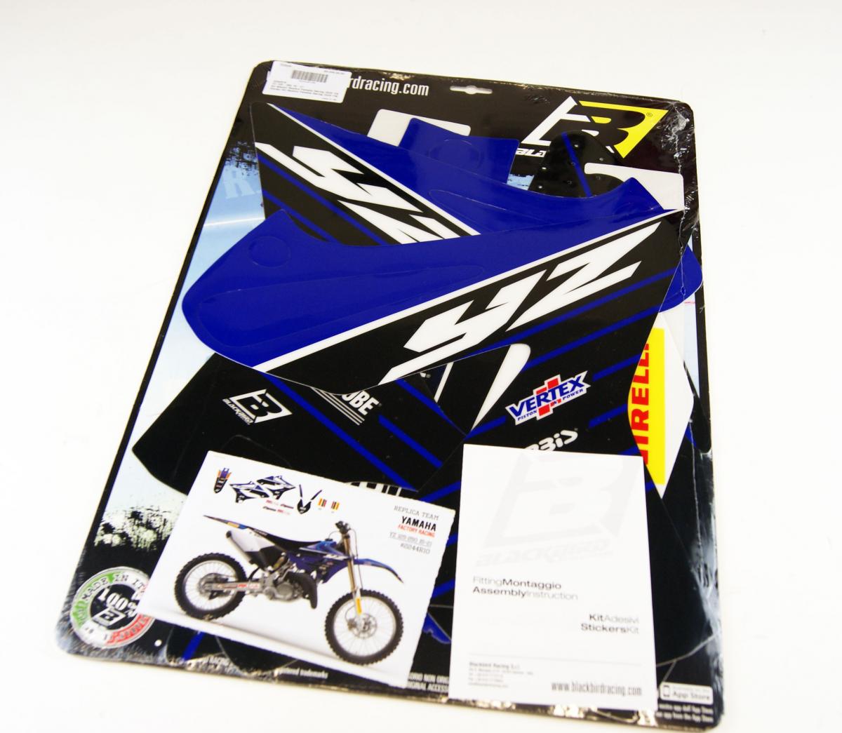 YAMAHA YZ125/250 2015-2021, FACTORY RACING DECAL KIT