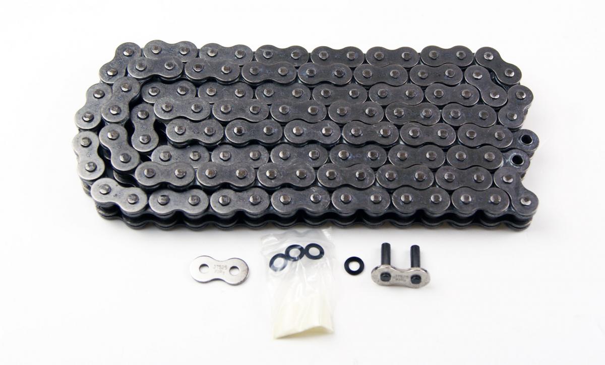 JT CHAIN 525X1R3 120L BLACK, X-RING, JTC525X1R3-120RL