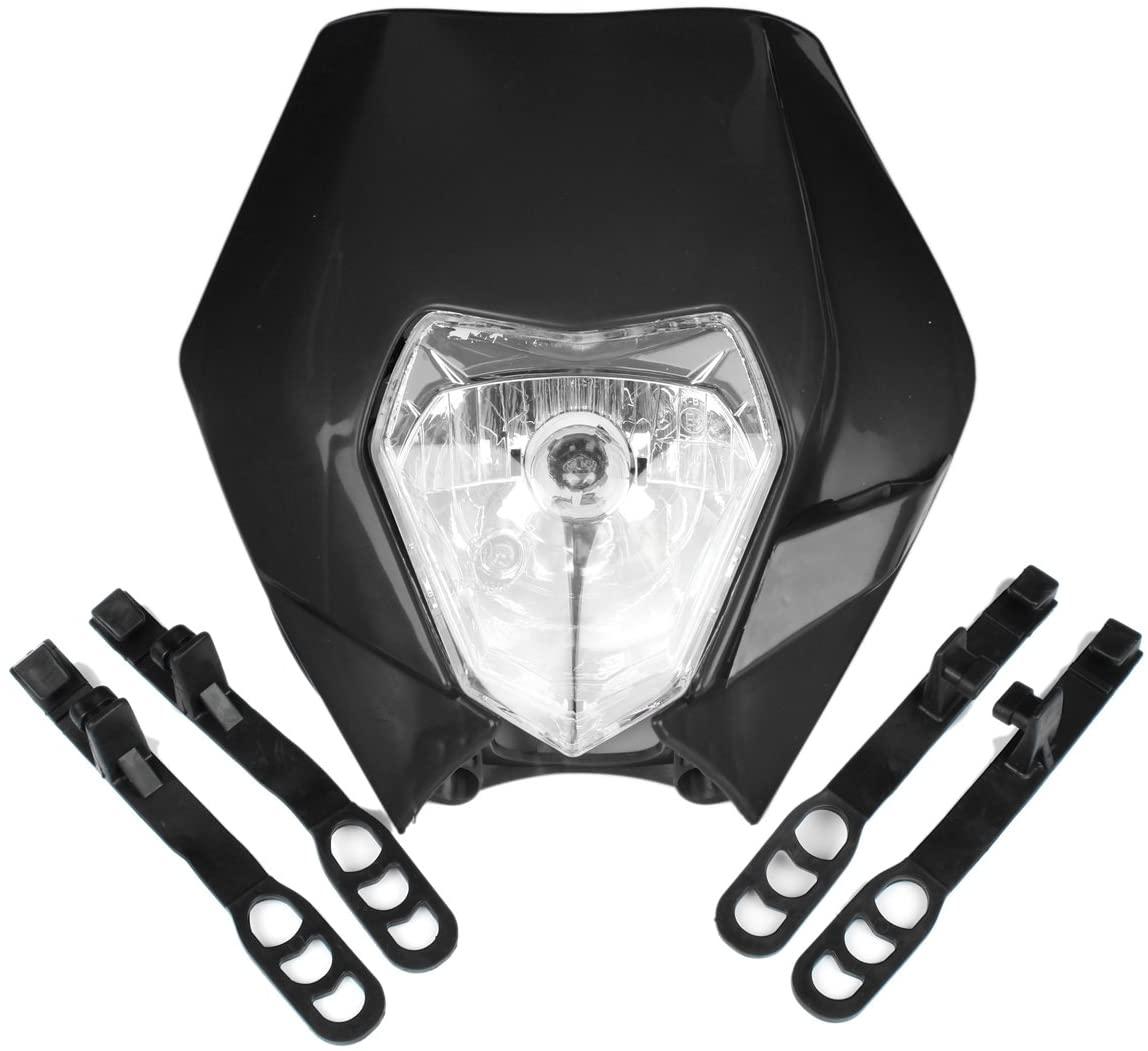 BLACK HEADLIGHT KTM EXC/EXCF/XCF/XCW//SMR