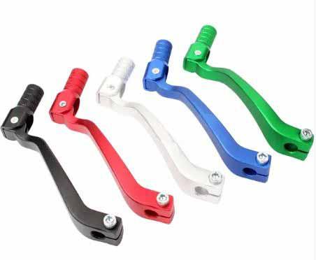 GEAR LEVER ALLOY RED, PIT BIKE STYLE 881703