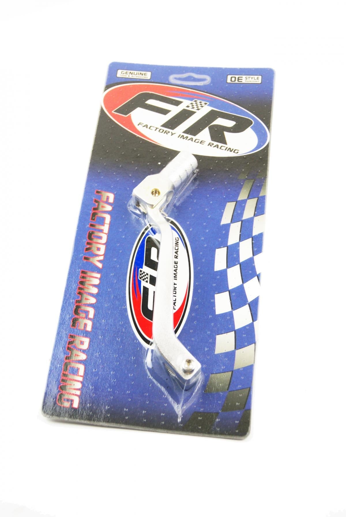 GEAR LEVER ALLOY SILVER, PIT BIKE STYLE 881703