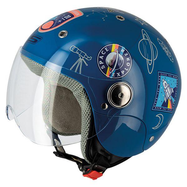 S-LINE BLUE KIDS HELMET Medium 49-50cm - SPUTNIK