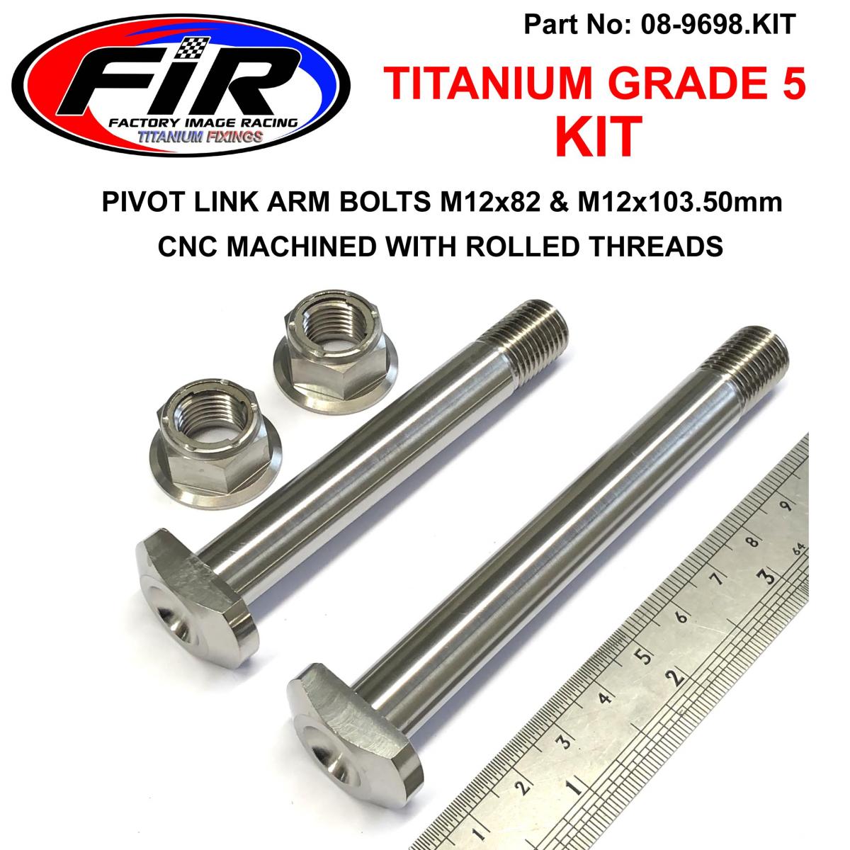 PIVOT ARMS BOLTS M12 KIT, 90130-MEN-840 BOLT, 12X82, 90132-MKE-A00 BOLT 12X103.5