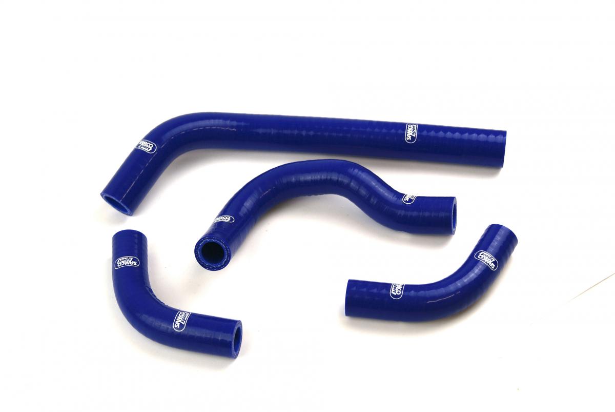 SAMCO HOSE KIT HONDA CRF250R 03-09, 250X 03-19 4 PIECE KIT, BLUE, HON-19 BL