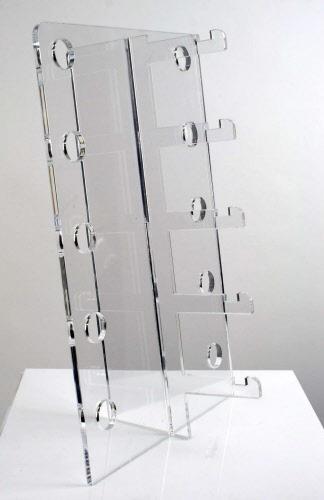 5 Tier Acrylic Sunglasses Countertop Display Stand