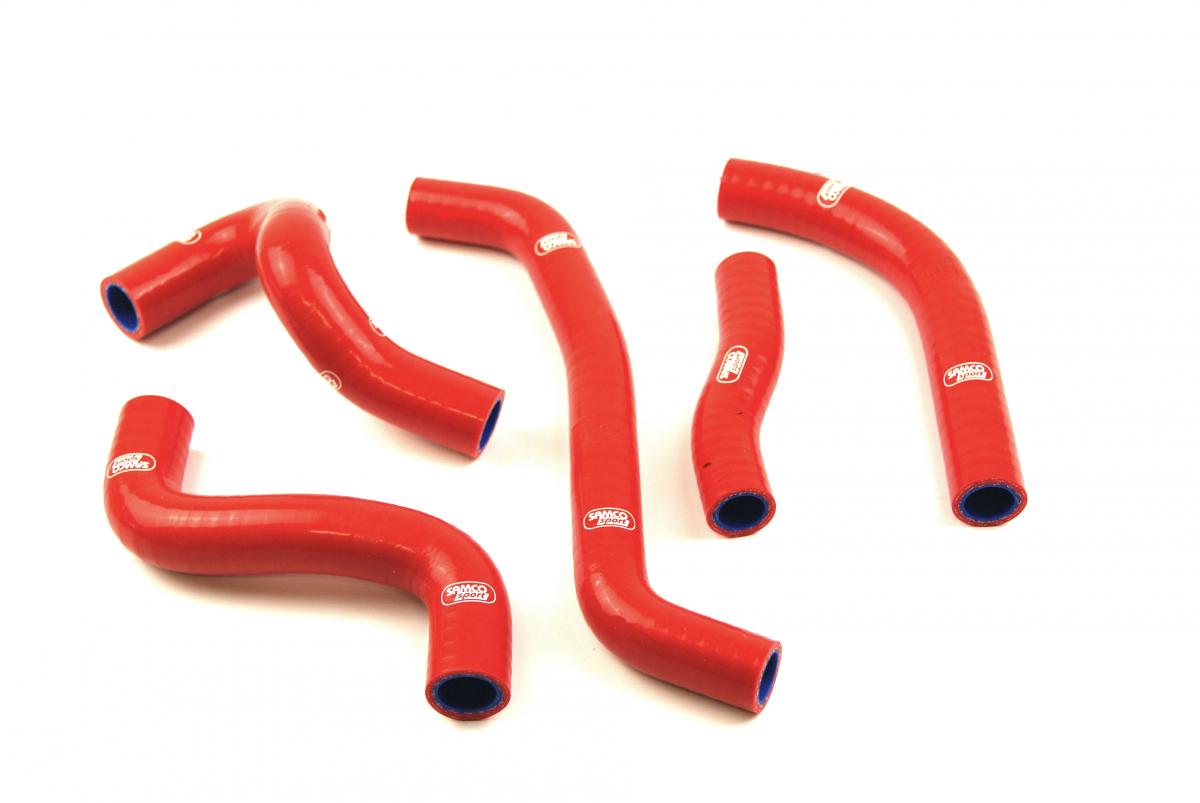 SAMCO HOSE KIT SUZUKI RMZ 450 15-17 OEM Design, 5 PIECE KIT, RED, SUZ-54 RD