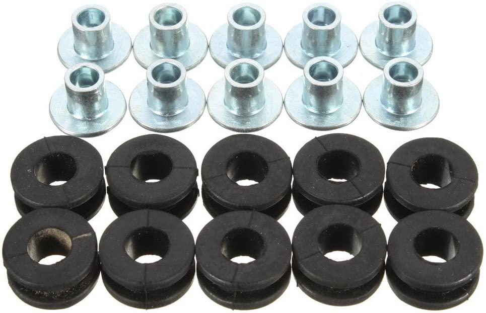 FAIRING RUBBER GROMMETS & BUSHES KIT (Pack of 10)